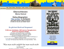 Tablet Screenshot of oberschlesien.org